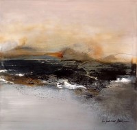 L'passo Benjamin, 20 x 20 Inch, Acrylic on Canvas, Abstract Paintings, AC-LPB-049